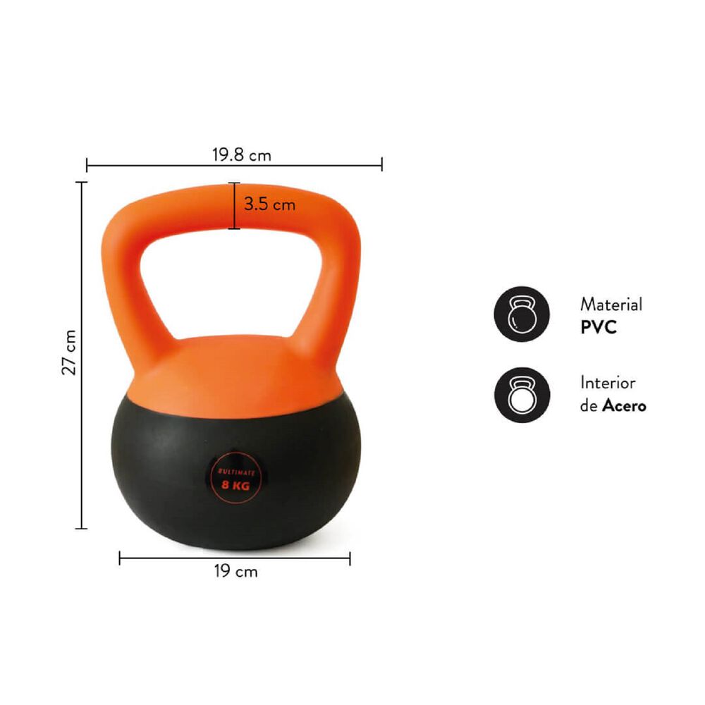 Kettlebell Soft 8 Kg image number 1.0