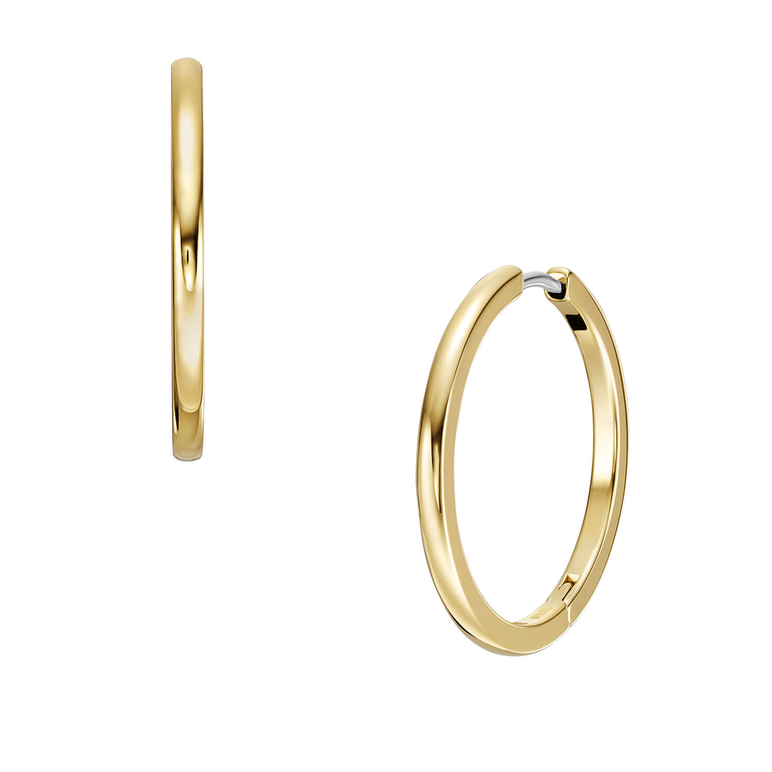 Aros Fossil Jf04638710 Dorado Mujer image number 1.0