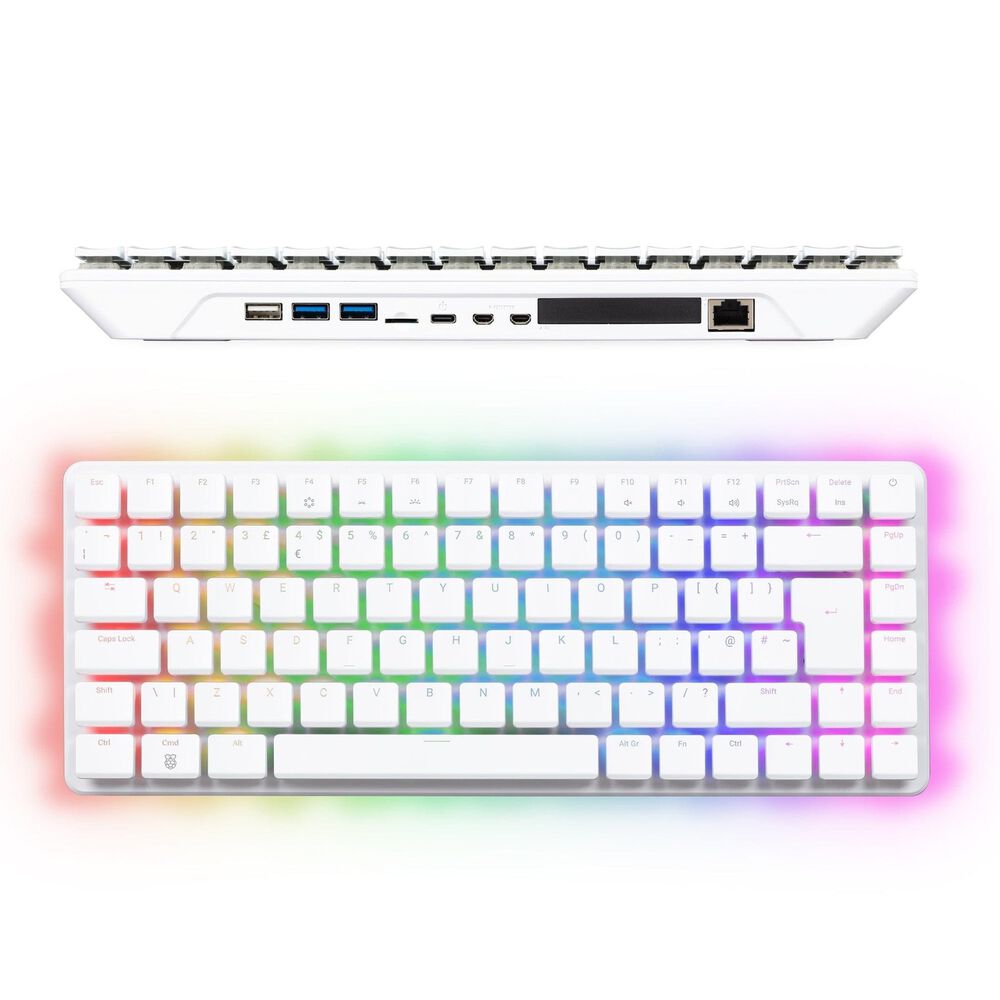 Raspberry Pi 500+ Pc 16gb Ram 256gb Ssd En Teclado Mec&aacute;nico image number 3.0