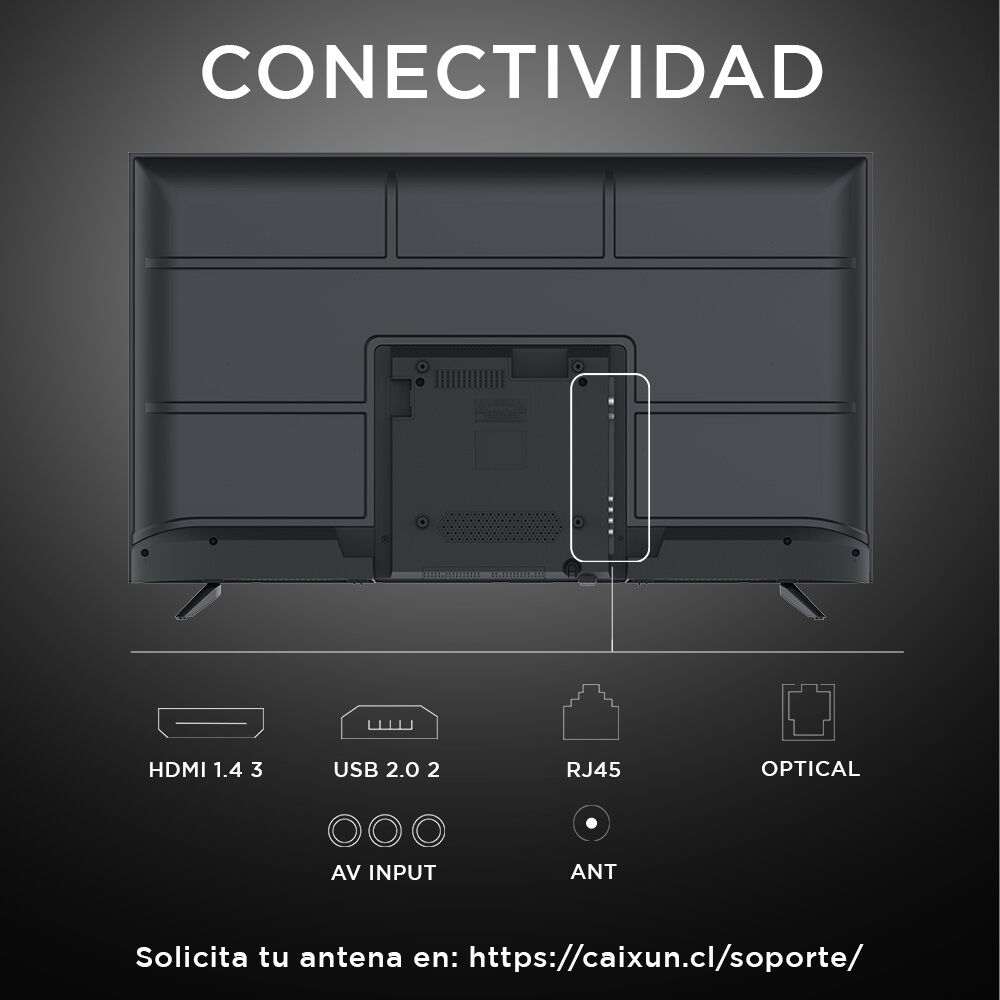 Led 43" Caixun C43V1FG / Full HD / Smart TV image number 2.0