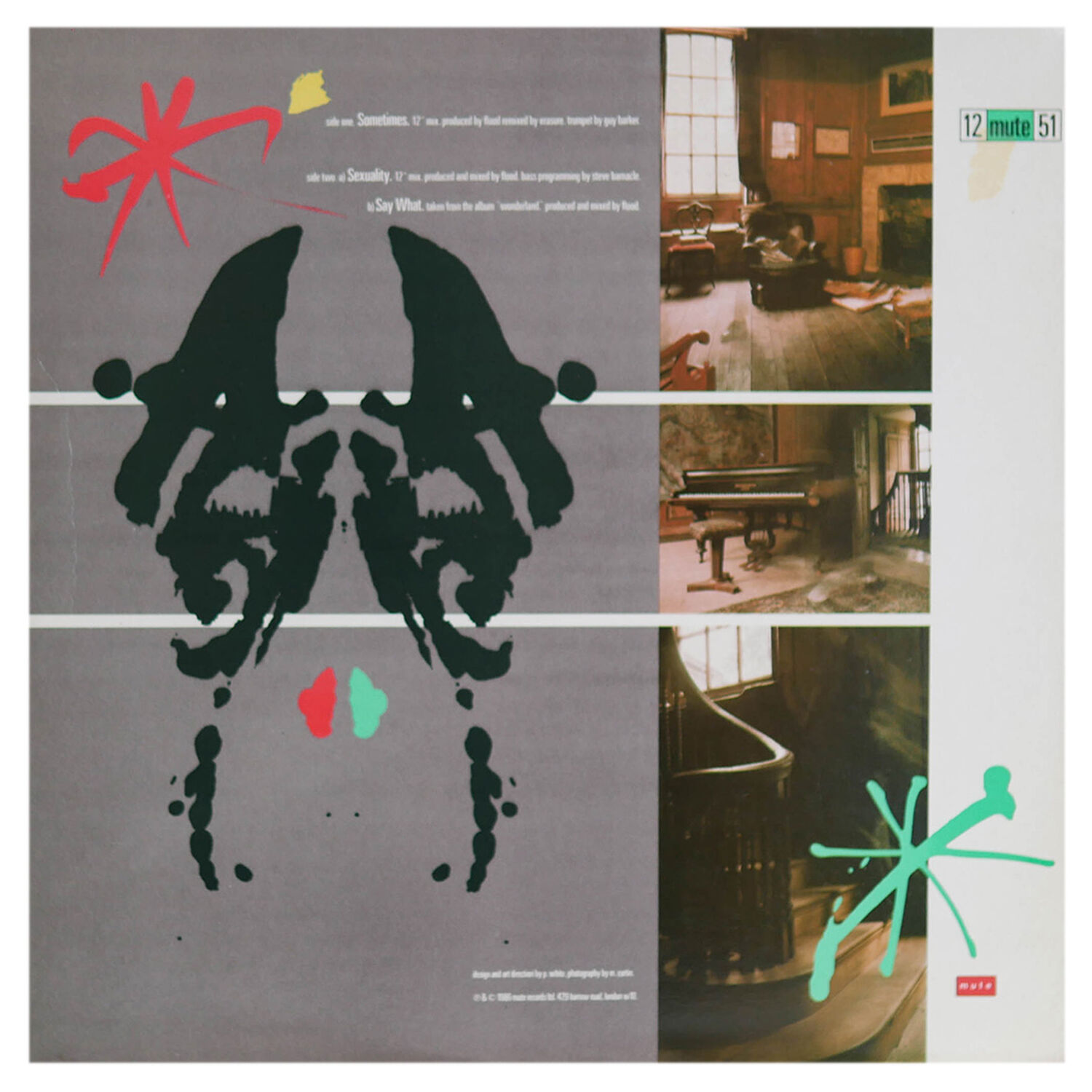 Erasure - Sometimes | 12" Maxi Single Usado image number 1.0