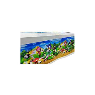 Mantel Sonic Miles Prower Cumplea&ntilde;os Cotill&oacute;n Decorativo