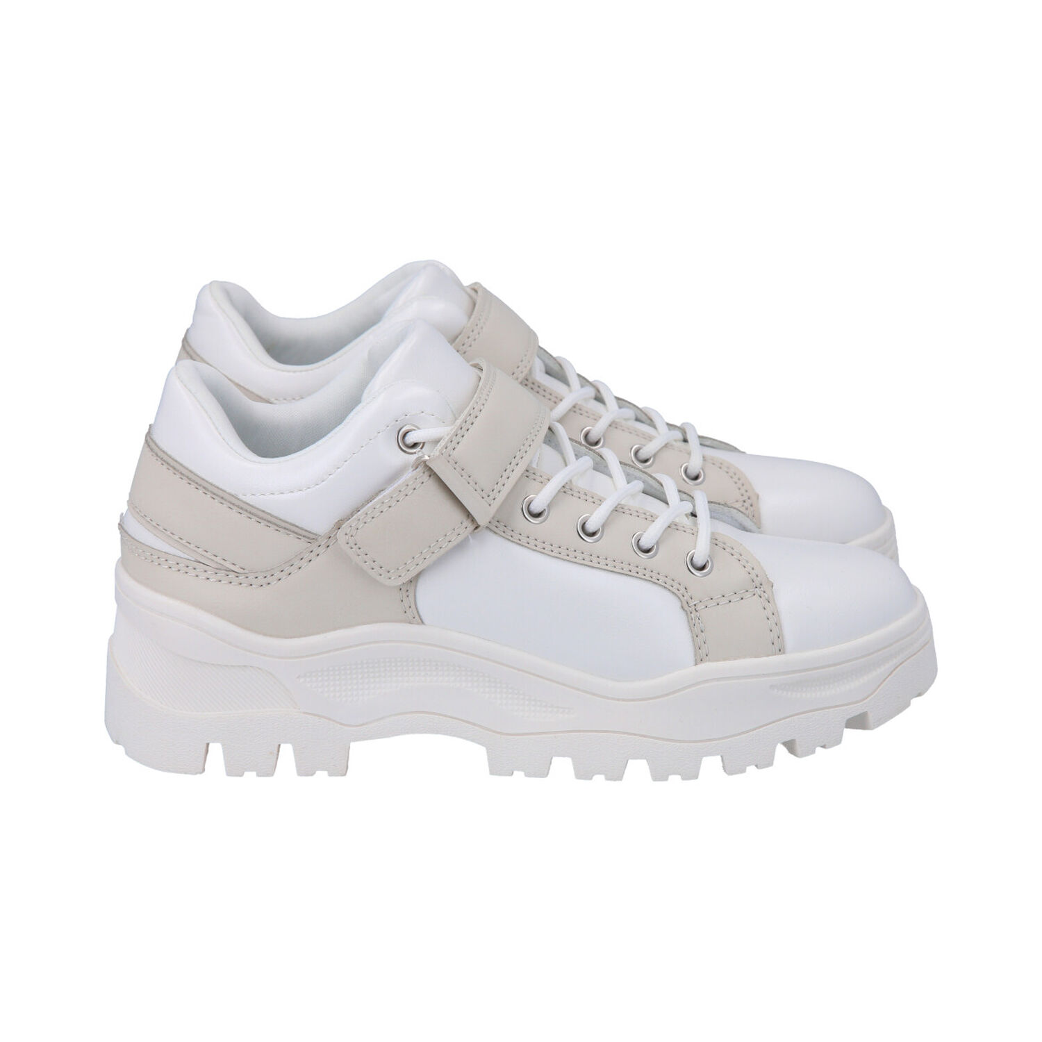 Zapatilla Urbana Mujer Blanco Solid Police image number 2.0
