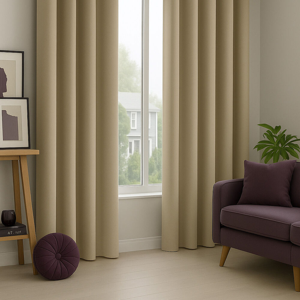 Cortina Engomada Termica 100% Blackout 140x225 image number 4.0