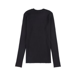 Sweater Rayas Manga Larga Cuello Redondo Mujer Kimera