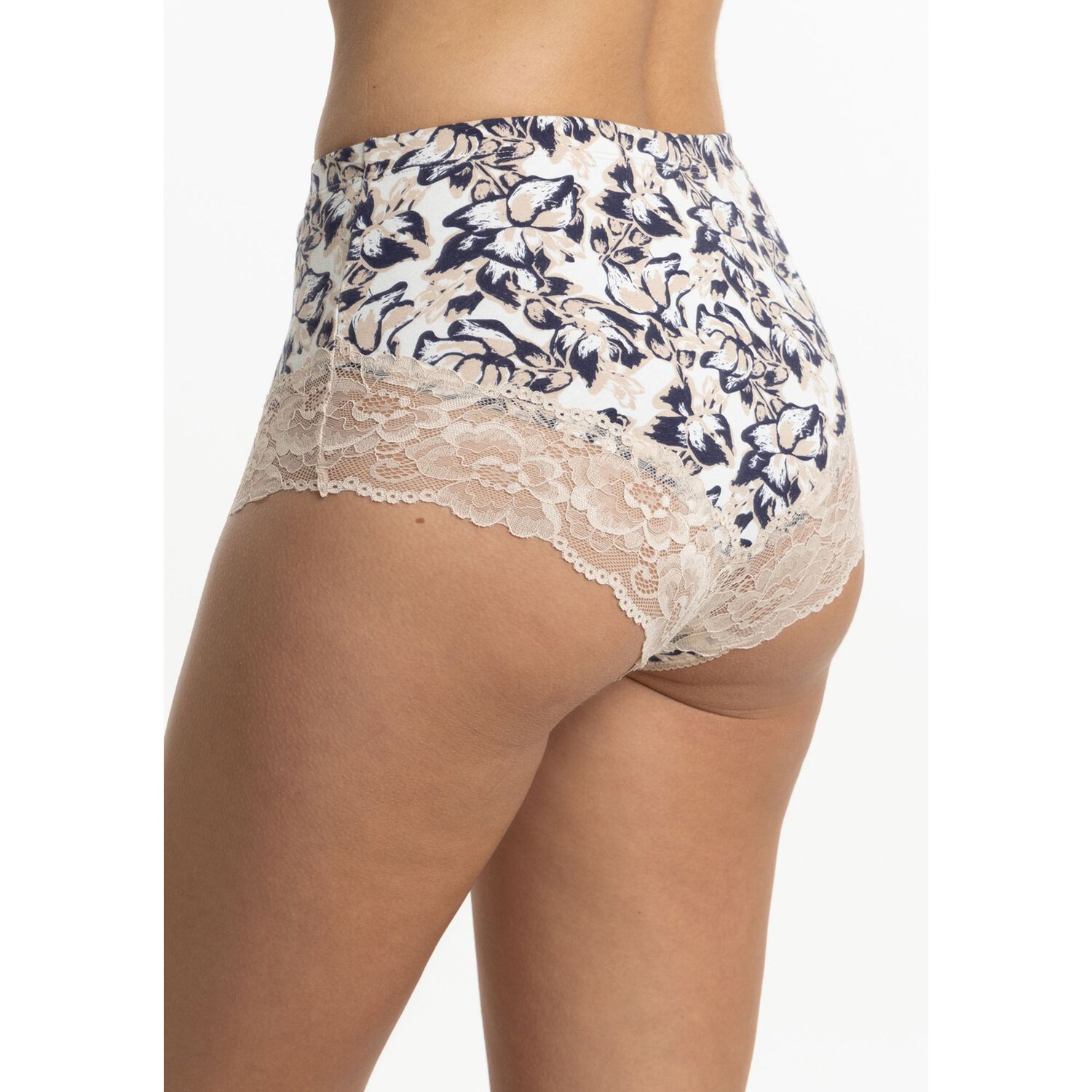 Pack 2 Pantaletas Tiro Alto Algod&oacute;n Mujer Kayser P2145053-azu5 image number 2.0
