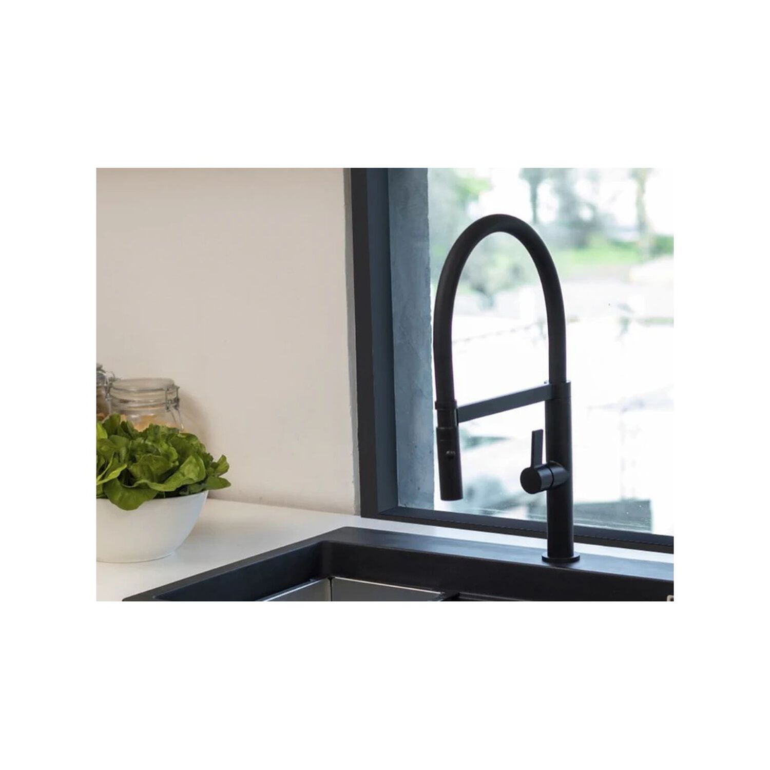 Lavaplatos Smart Wash Granito Negro + Grifer&iacute;a Fdv Deluxe image number 9.0