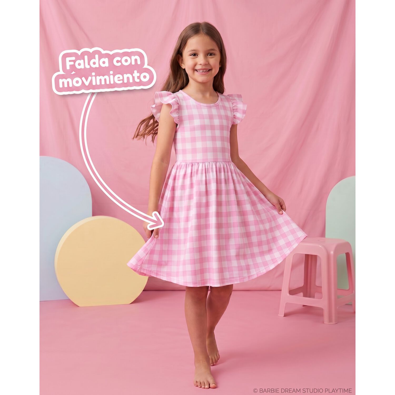 Cosplay Barbie Vestido Cl&aacute;sica - Disfraz Pelicula Infantil image number 5.0