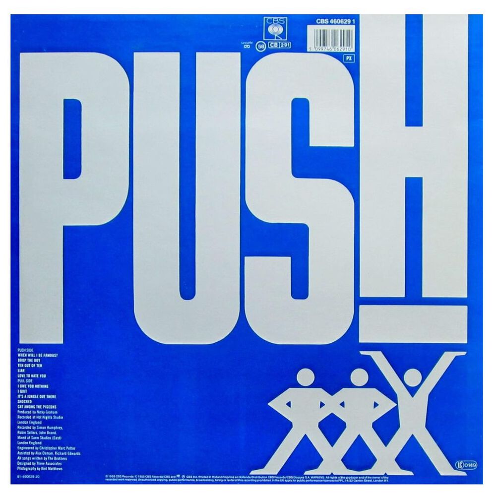 Bros - Push (translucent Blue Vinyl) | Vinilo image number 1.0