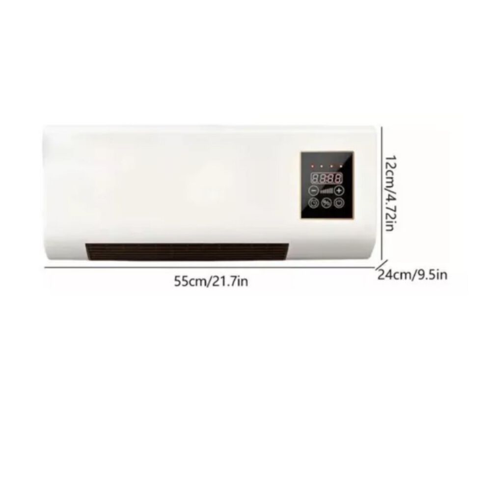 Calefactor De Pared Aire Frio Y Caliente Con Control Remoto image number 1.0