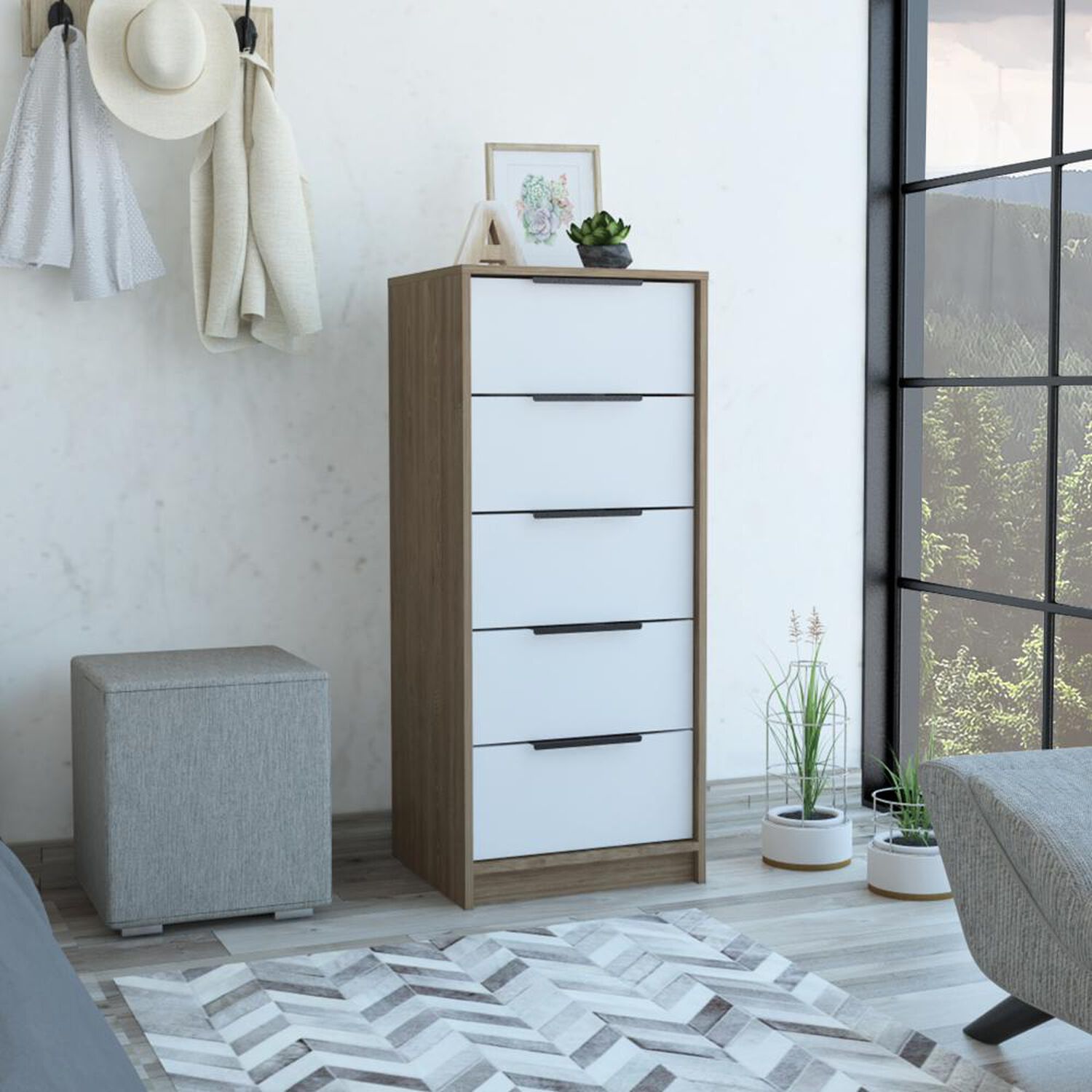 Comoda Tuhome Kaia / 5 Cajones image number 1.0