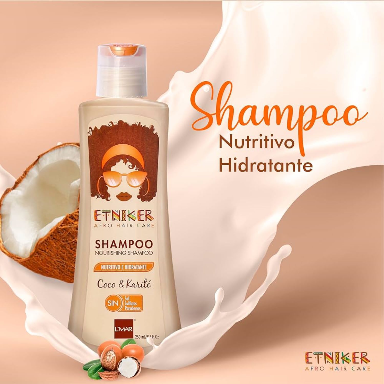 Shampoo Nourishing Etniker 250 Ml image number 2.0