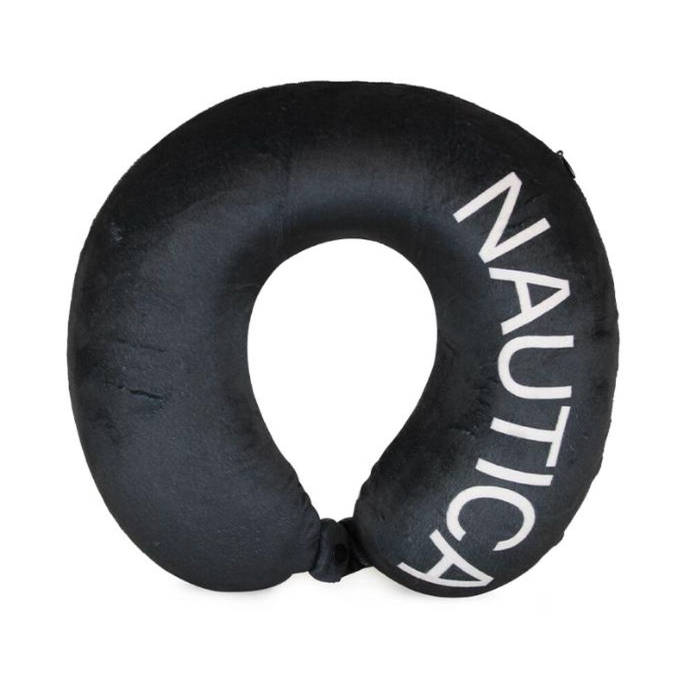 Almohada De Viaje Memory Foam Negro-blanca Nautica image number 0.0