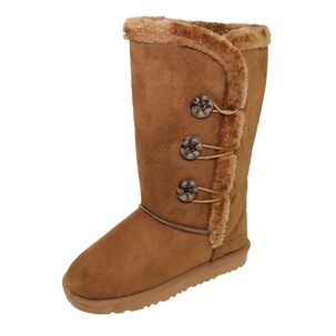Bota Plana Invernal Caf&eacute; Via Franca Art. 5zjm9804lb