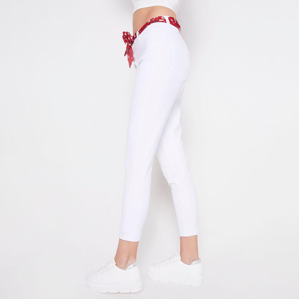 Jeans Mujer Tiro Alto Crop Freedom image number 4.0