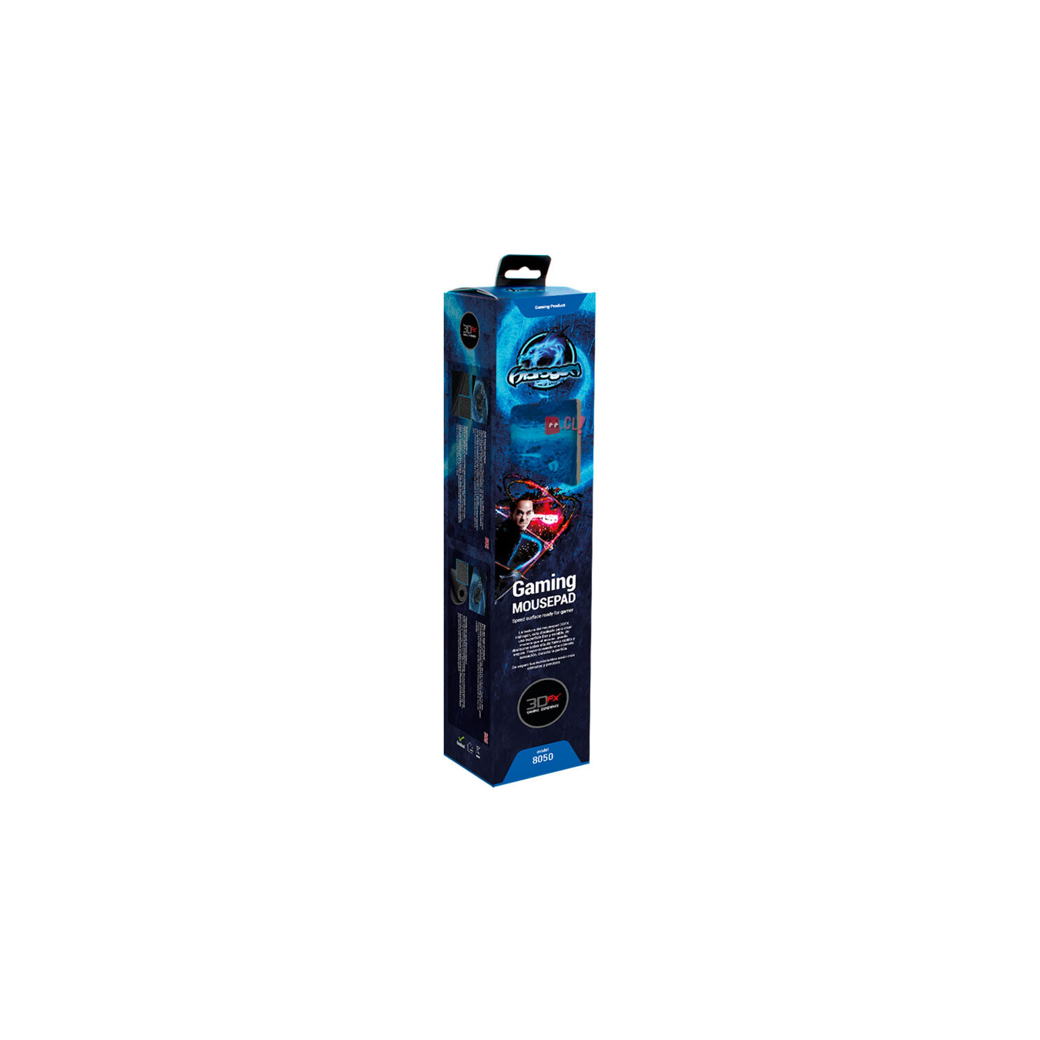 Mousepad Gamer 3dfx Hidrogen 35 X 60cm - Ps image number 1.0