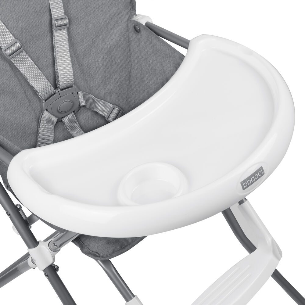 Silla De Comer Snacktime Grey image number 4.0