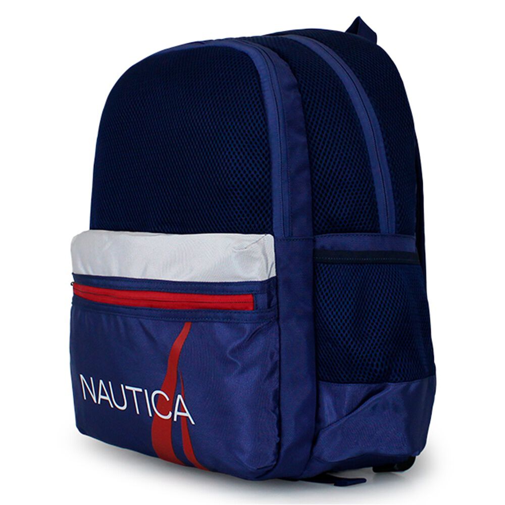 Bolso Aries + Mochila Stark Azul Nautica image number 5.0