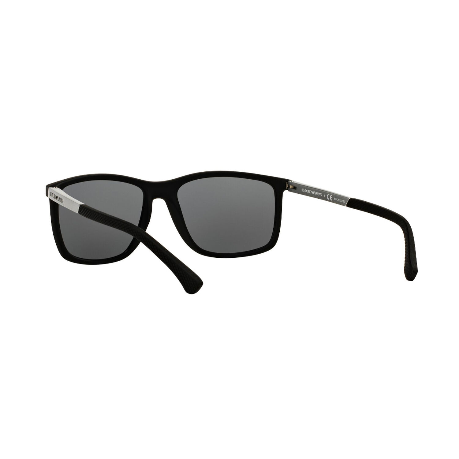 Lentes De Sol Black Matte Polarizados Emporio Armani image number 5.0