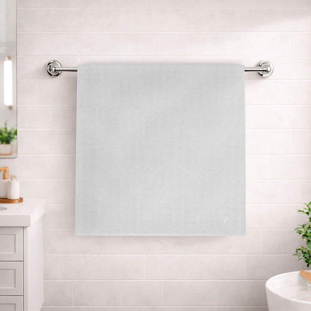 Toalla De Ba&ntilde;o Cuerpo Vis Nautica Home 100% Algod&oacute;n Suave 76x137cm Gris image number 5.0