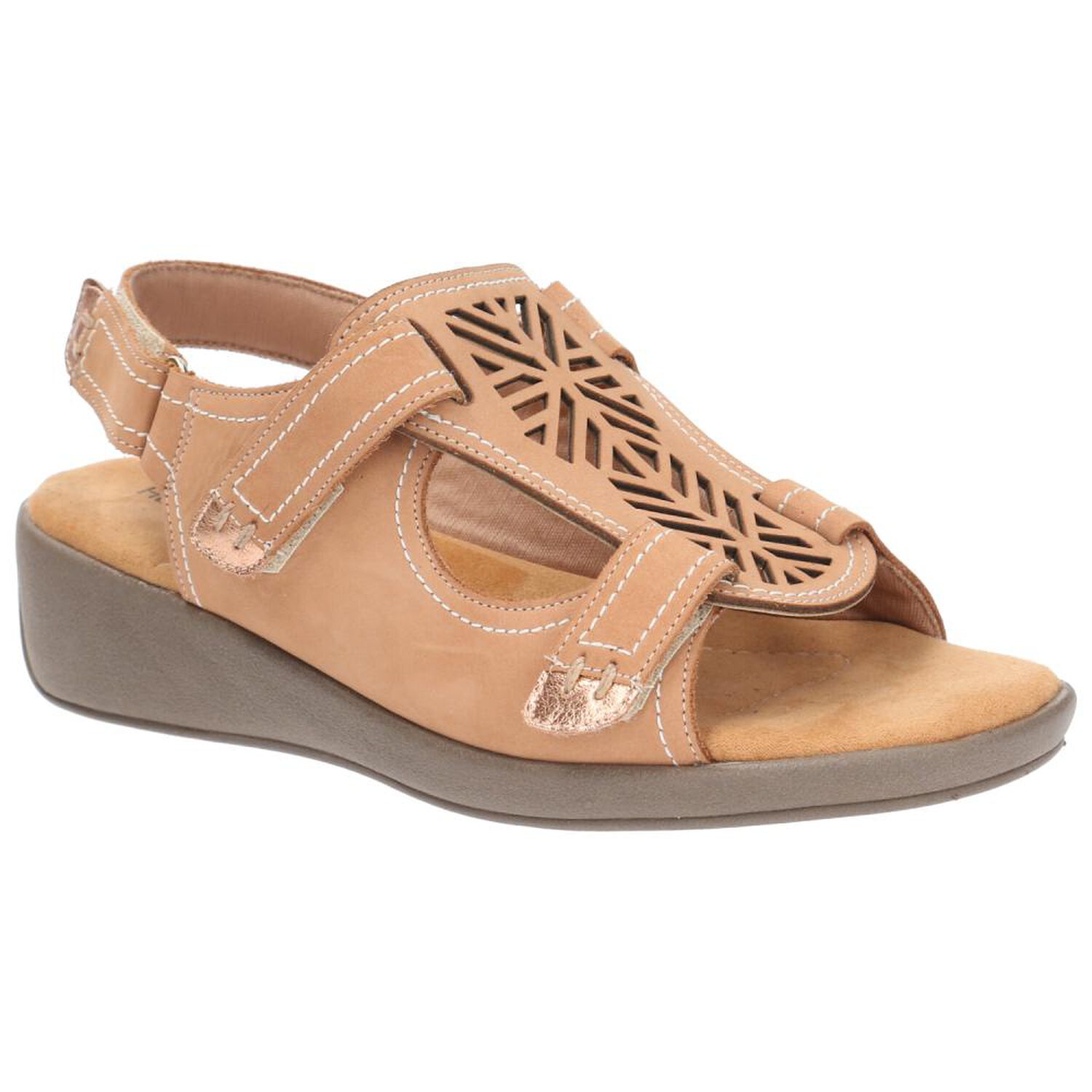Sandalia Mujer Hush Puppies Juliana Cafe image number 0.0
