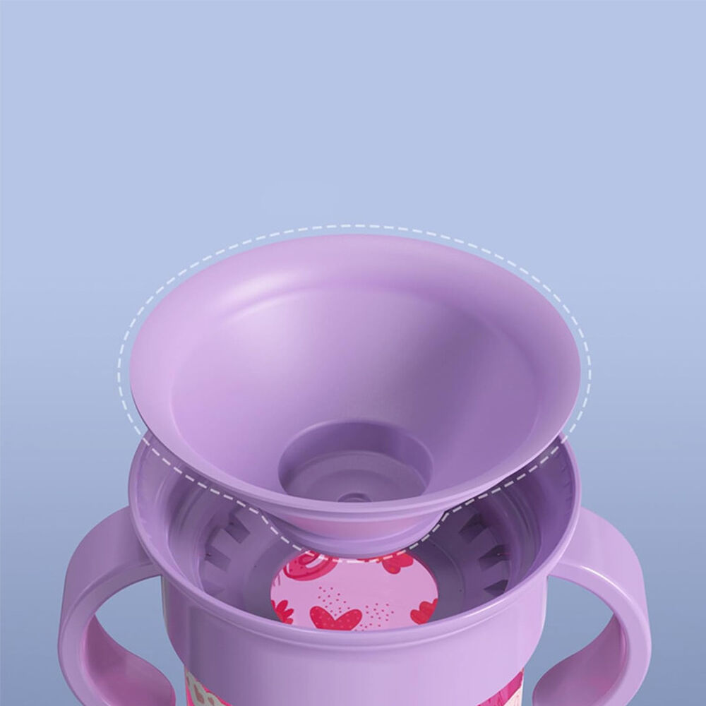 Vaso Mágica 360 Taza Antiderrame Manilla Niño Antiderrame image number 4.0