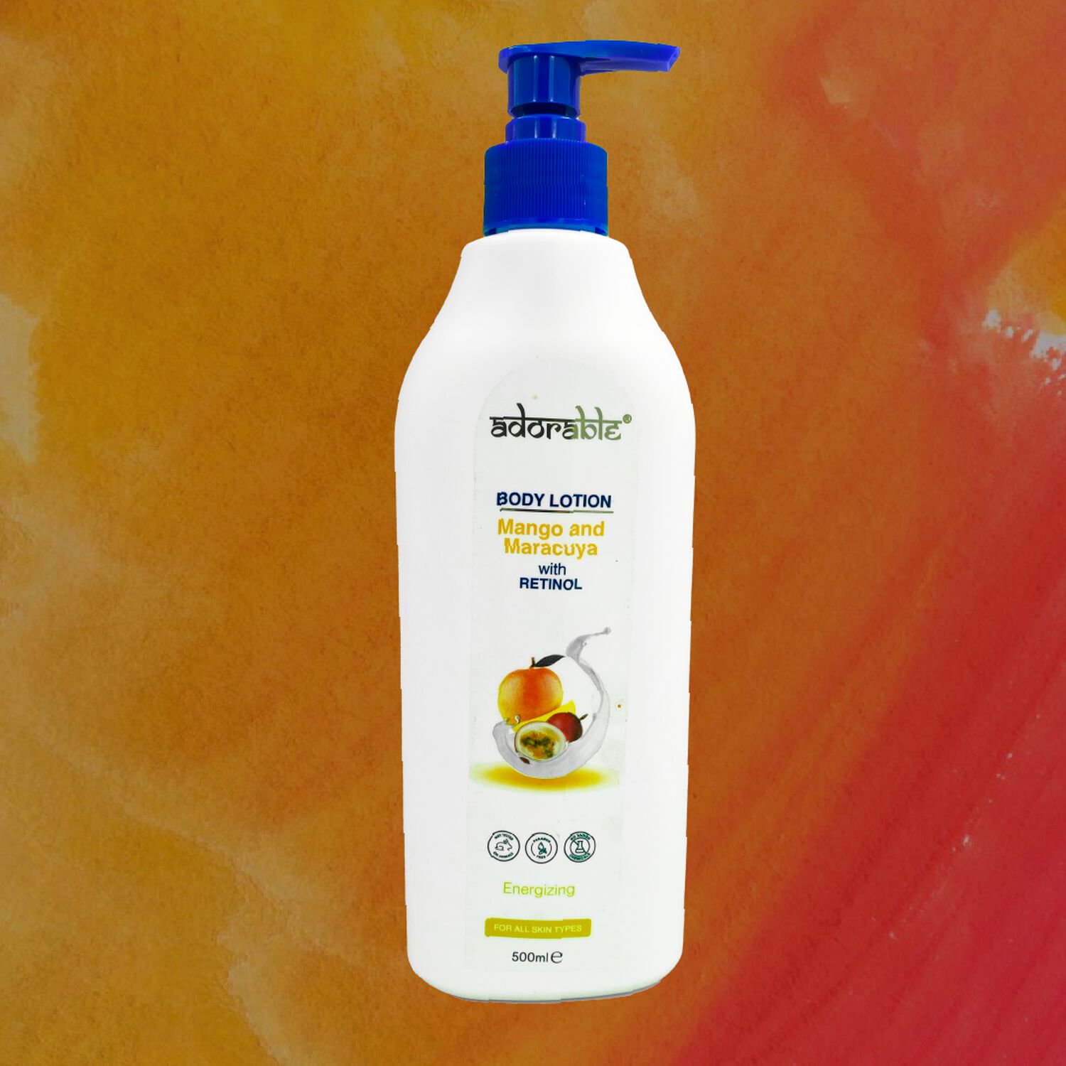 Adorable Loci&oacute;n Corporal Mango Maracuy&aacute; & Retinol 500 Ml image number 2.0