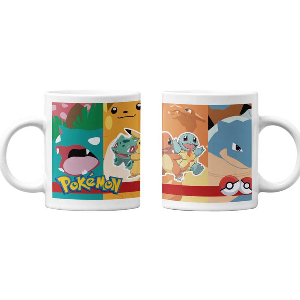 Tazones Tazas Blancas Pokemon Equipo Ash image number 0.0