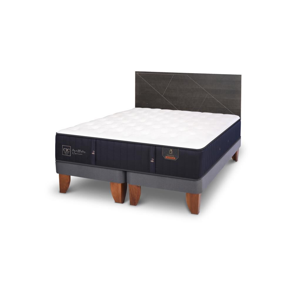 Cama Europea Cic Premium / King / Base Dividida + Respaldo image number 3.0