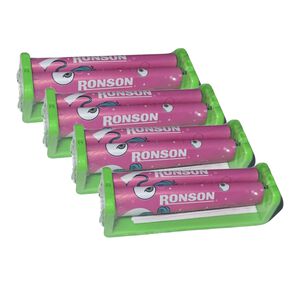 Enrolador De Papelillo Ronson Display 12 Unidades Rosa.