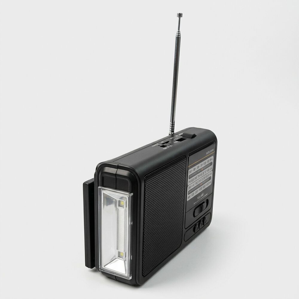 Radio Solar Recargable Multibanda Am/fm/ Sw/mp3/sd/ Linterna image number 2.0