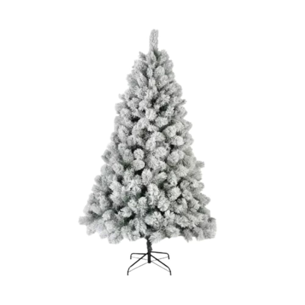 Arbol Navidad Pascua Decorativo Frondozo Nevado 210 Cm image number 0.0