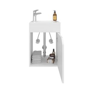 Vanitorio Flotante 55x39.4x32 Cm 1 Puerta