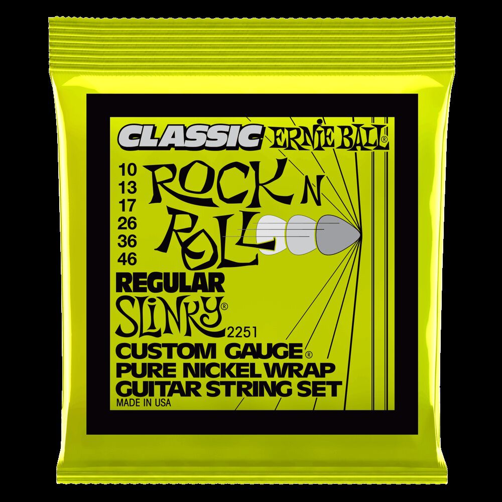 Set De Cuerdas Ernie Ball Regular Slinky Nickel 10 - 46 image number 0.0