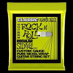 Set De Cuerdas Ernie Ball Regular Slinky Nickel 10 - 46