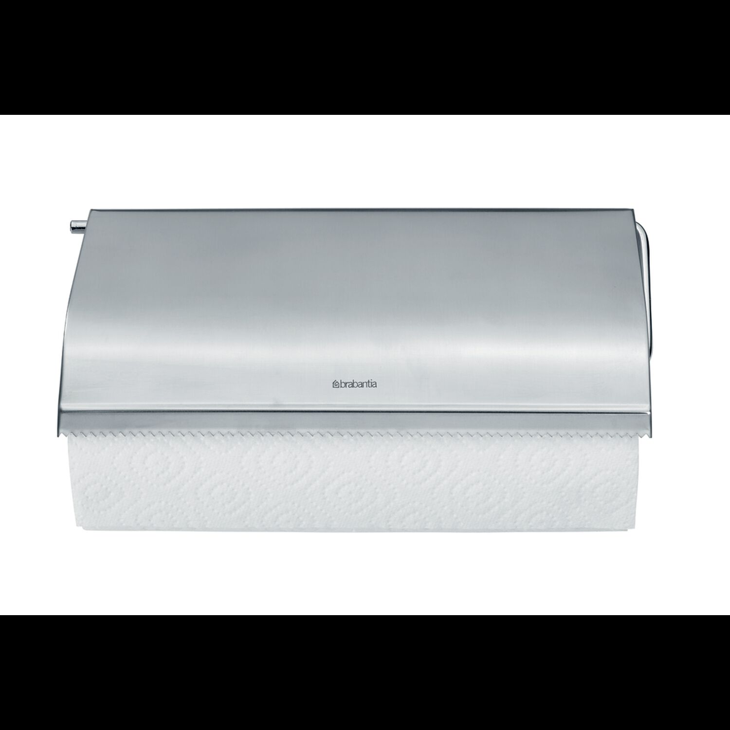 Porta Rollo Papel De Cocina De Pared Matt Steel image number 1.0