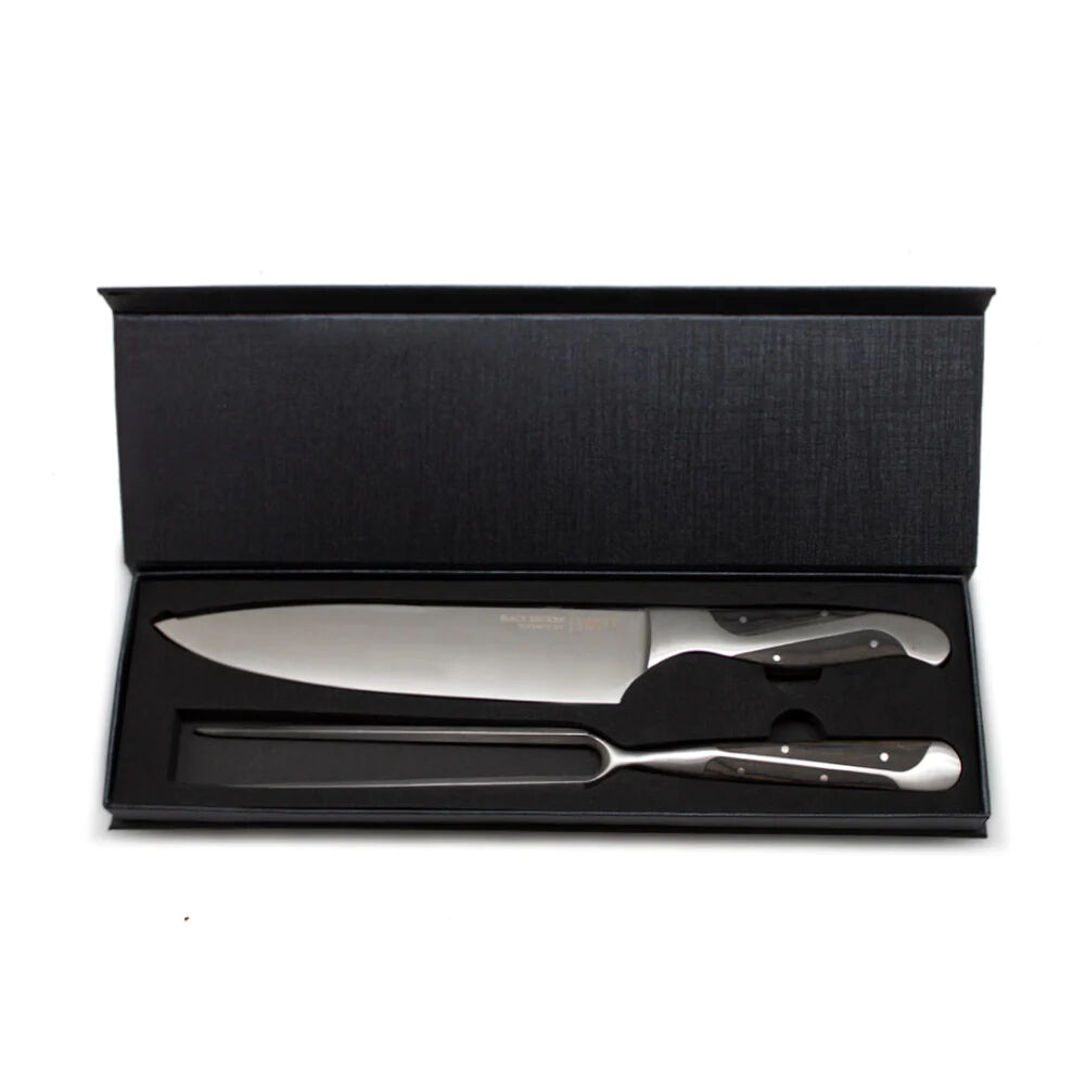 Set Parrillero Wayu Black Edition Cuchillo Con Pincho Premium image number 1.0