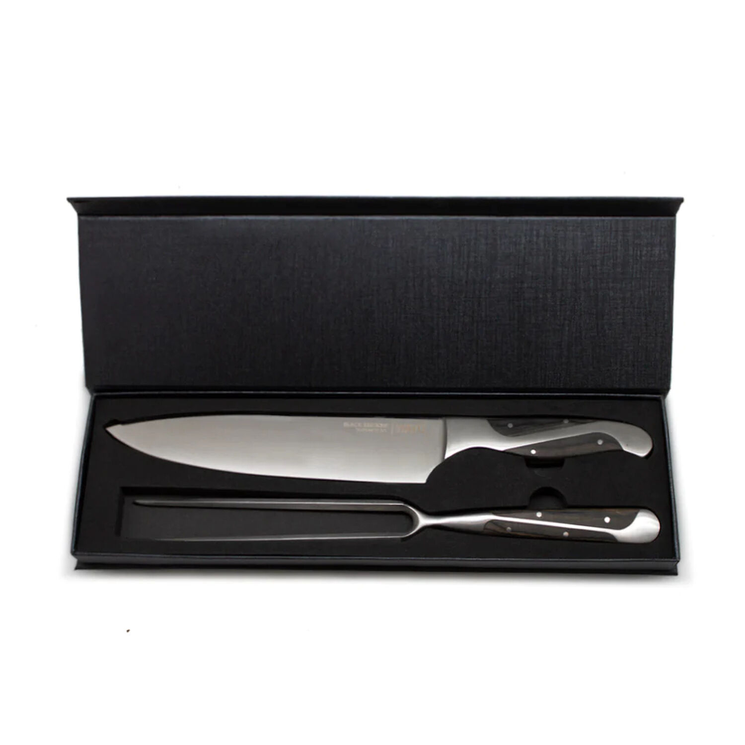 Set Parrillero Wayu Black Edition Cuchillo Con Pincho Premium image number 1.0
