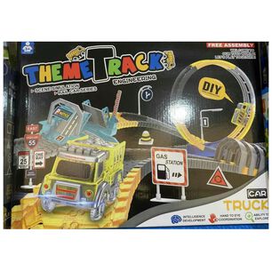 Juguete Pista De Camion Con Giro 360 165 Piezas Infantil