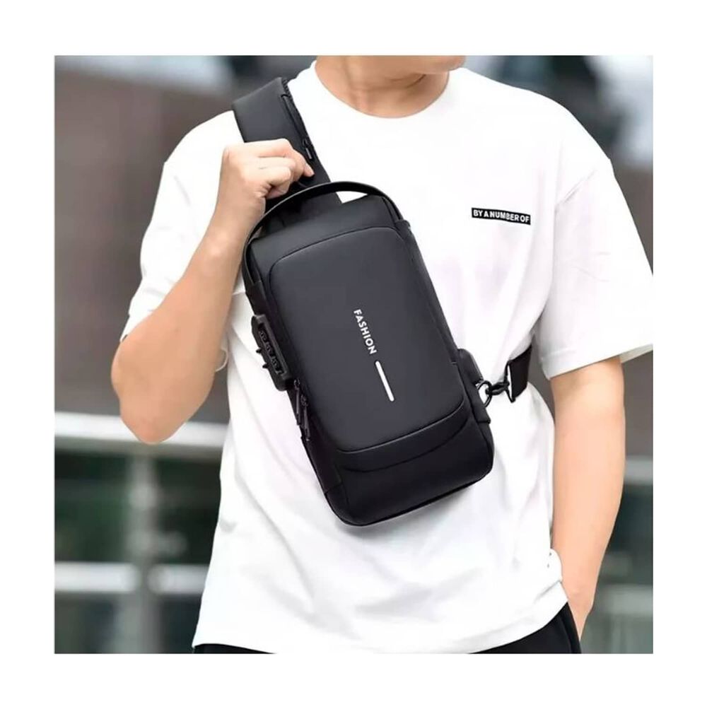 Mochila Banano De Viaje Hombre - Impermeable Y Antirrobo image number 1.0