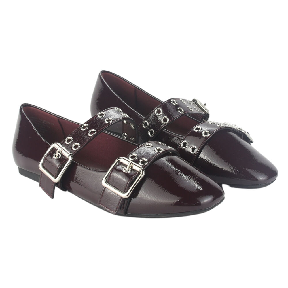 Ballerina Chalada Mujer Miu-7 Burdeo Casual image number 4.0