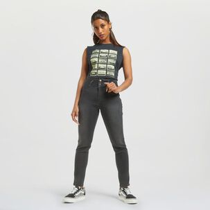 Jeans Regular Pretina Alta Push Up Mujer Rolly Go Jeans Regular Pretina Alta Push Up Mujer Rolly Go