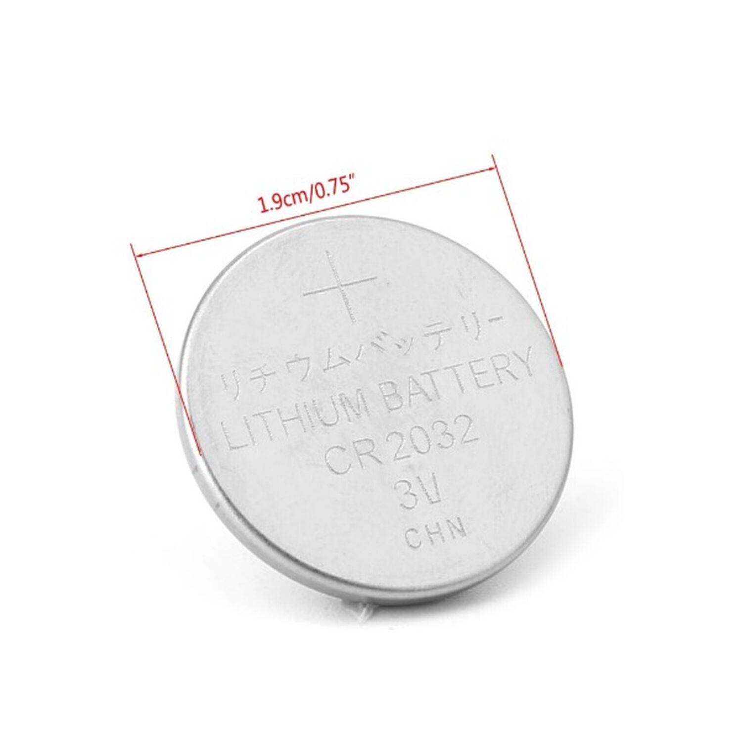 Pilas Para Reloj Calculadoras Boton U Otros Usos Cr2032 3v Lithium Litio image number 1.0