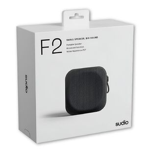 Parlante Portatil Sudio F2 Bt Black Water Resistant 20w Rms