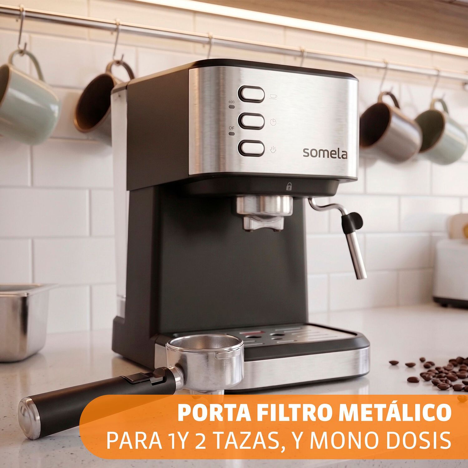 Cafetera Somela Capresso Caps / 1.5 Litros / 1050 Watts image number 3.0
