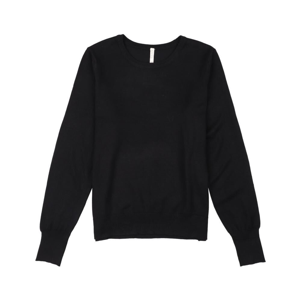 Sweater Liso Manga Larga Cuello Redondo Mujer Geeps image number 0.0