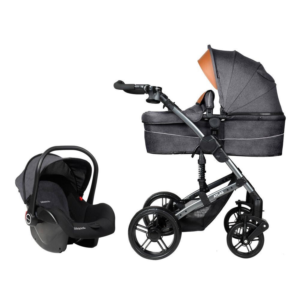 Coche Travel System Atlas Grey image number 0.0