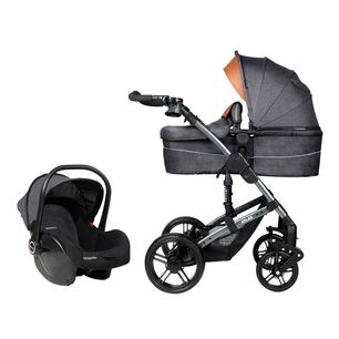 Coche Travel System Atlas Gris