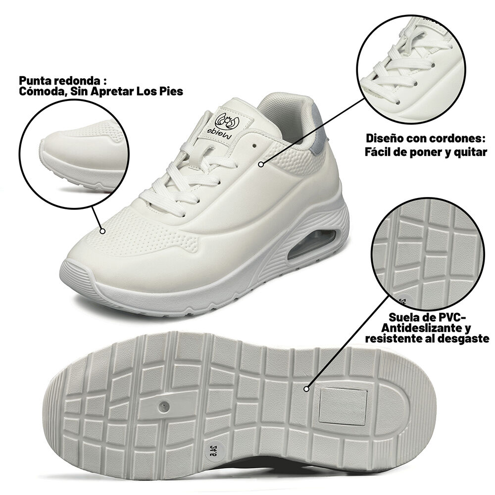 Zapatilla Urbana Deportiva Con Aire Mujer Weide Xjh63 image number 5.0