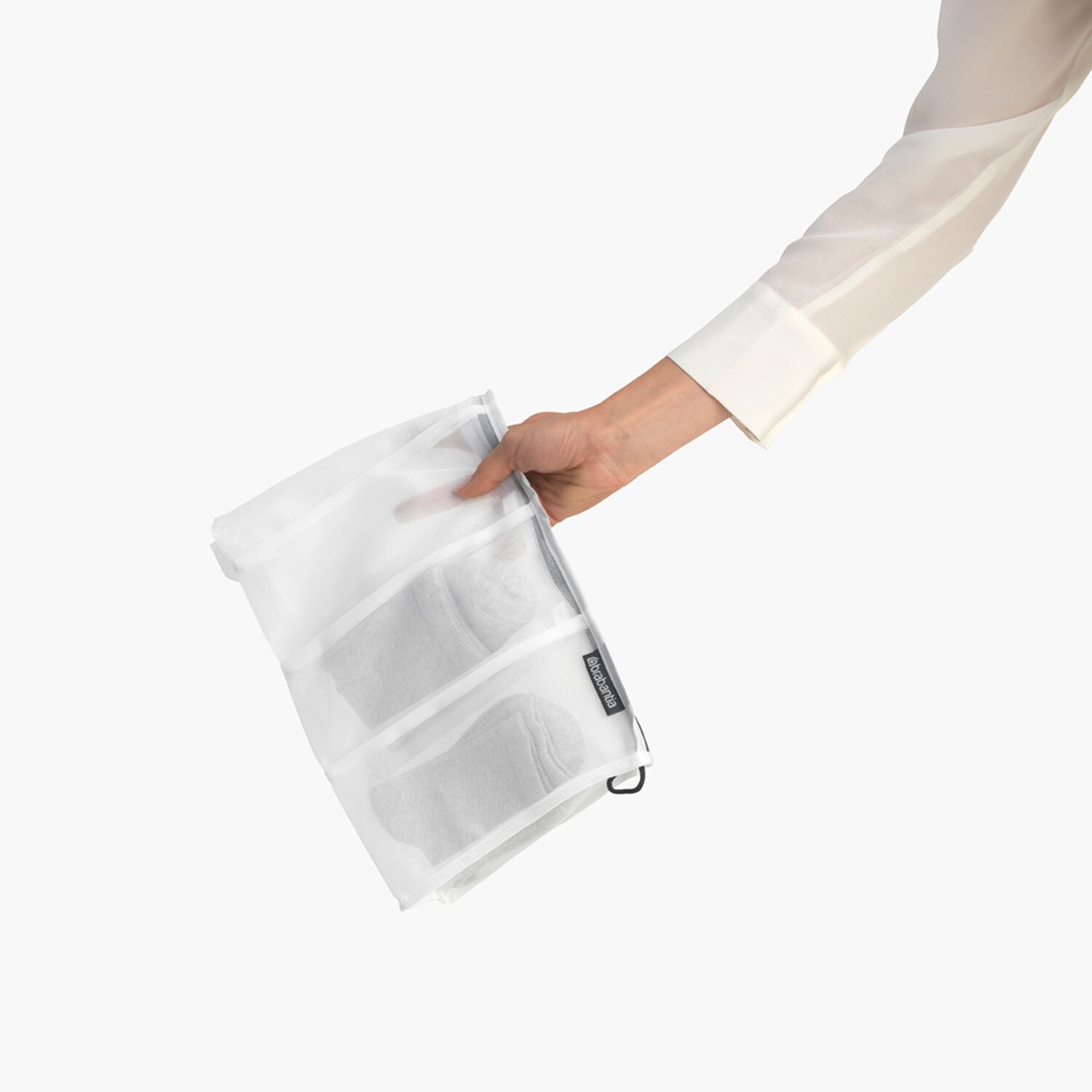 Bolsa De Lavado Calcetines White image number 4.0